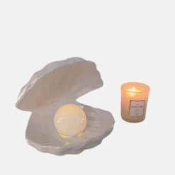 Ceramic Shell LED Light -Best Homeware Shop 0003 WeChatImage 20220804163054