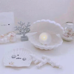 Ceramic Shell LED Light -Best Homeware Shop 0004 WeChatImage 20220804163051