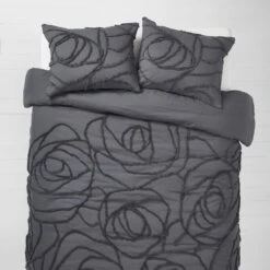 Boho Rose Comforter And Sham Set -Best Homeware Shop 05 CHF20 COMF BOHOROSE DG QN 007
