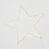 Wire Star Wall Light