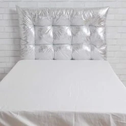 Opal Tufted Metallic Cushioned Headboard -Best Homeware Shop 114 TWIN TWINXL METALLIC TUFTED HEADBOARD CUSHION BLANK 010 1