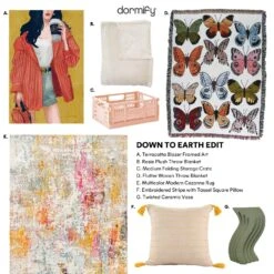 Flutter Woven Throw Blanket 2 Flutter Woven Throw Blanket -Best Homeware Shop 11 7a69eab2 de1b 491a 9e24 2d7cc0d06b65