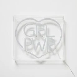 Girl Power Neon Sign -Best Homeware Shop 122 SHOUYI NEON GRLPWR 010