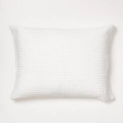 Waffle Standard Sham -Best Homeware Shop 135 CHF20 STSHM WAFFLE WTE 002