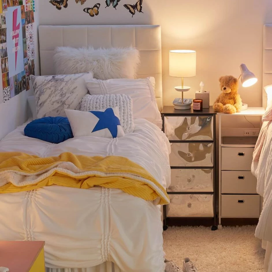 Pucker Stitch Duvet and Sham Set Pucker Stitch Duvet And Sham Set -Best Homeware Shop 17 HAPPY HOUR 053