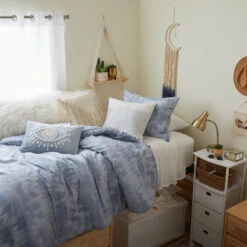 Dreamy Shibori Comforter And Sham Set -Best Homeware Shop 18 PASSPORT TO PARADISE 036