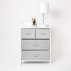 Campbell Charging 4-Drawer Storage Unit