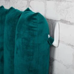 Quinn Twin Channeled Cushioned Headboard -Best Homeware Shop 201 THRO20 HEADBOARD CHANNELED GRN ALT 003