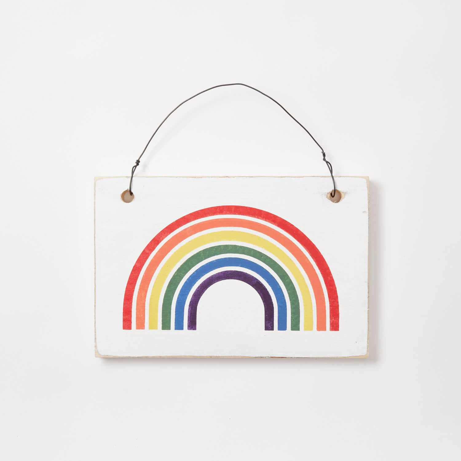 Rainbow Wooden Sign Rainbow Wooden Sign -Best Homeware Shop 225 Rainbow Wooden Sign 005