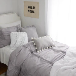 Pucker Stitch Duvet And Sham Set 6 Pucker Stitch Duvet And Sham Set -Best Homeware Shop 27 LAGUNA BEACH 069 1