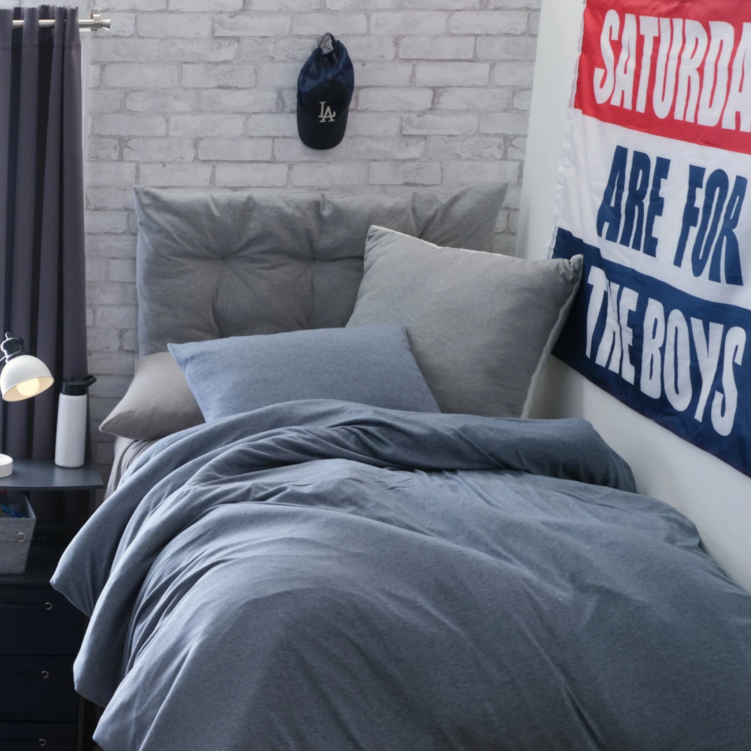 Logan T-Shirt Jersey Comforter and Sham Set Logan T-Shirt Jersey Comforter And Sham Set -Best Homeware Shop 31 TshirtJersey 01