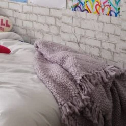 Emme Chunky Knit Throw Blanket -Best Homeware Shop 39