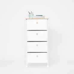 Paige 4-Drawer Storage Cart On Wheels