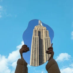 Rhea Frameless Wavy Mirror -Best Homeware Shop 4 15b7407f 9e82 4cfb af9c 6668f5d628d7