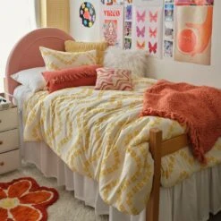 Layla Wavy Daisy Comforter And Sham Set 2 Layla Wavy Daisy Comforter And Sham Set -Best Homeware Shop 64