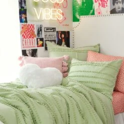 Kai Chenille Tassel Square Pillow -Best Homeware Shop 76