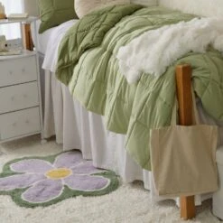 Washable Flower Shaped Accent Rug 2 Washable Flower Shaped Accent Rug -Best Homeware Shop 98