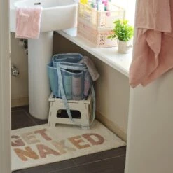 Get Naked Bathmat -Best Homeware Shop Bath Rugs GetNaked Tan