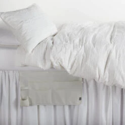 Non-Slip Bedside Caddy -Best Homeware Shop Bed Caddy White 10569