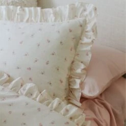 Isabel Ruffle Floral Sham Set -Best Homeware Shop Bedding RuffleEdge 2