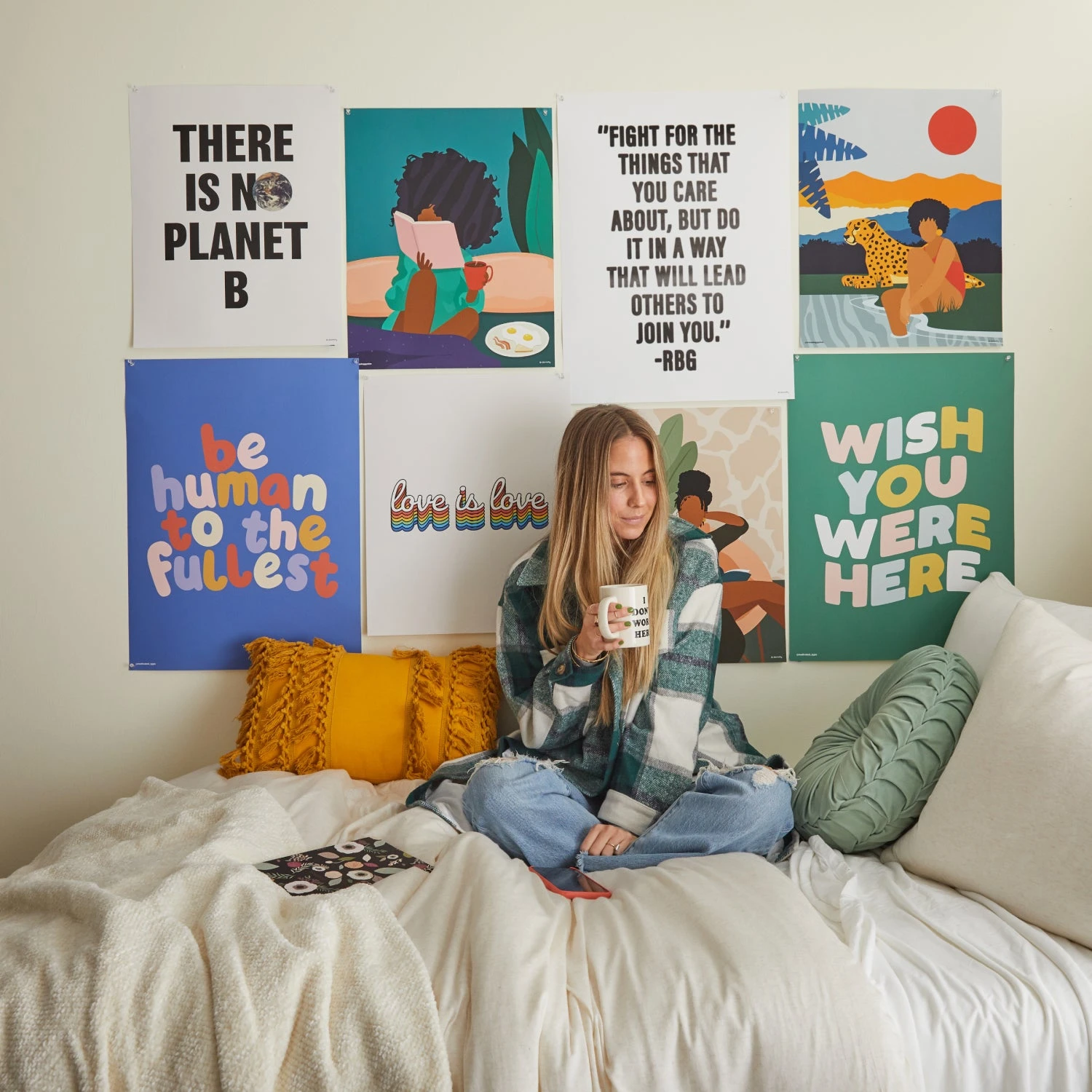 Logan T-Shirt Jersey Comforter and Sham Set Logan T-Shirt Jersey Comforter And Sham Set -Best Homeware Shop Bedding WallPrints