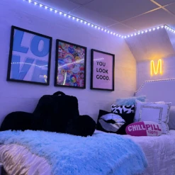 Shaggy Faux Fur Throw Blanket -Best Homeware Shop BlanketShaggyThrowFurBlue