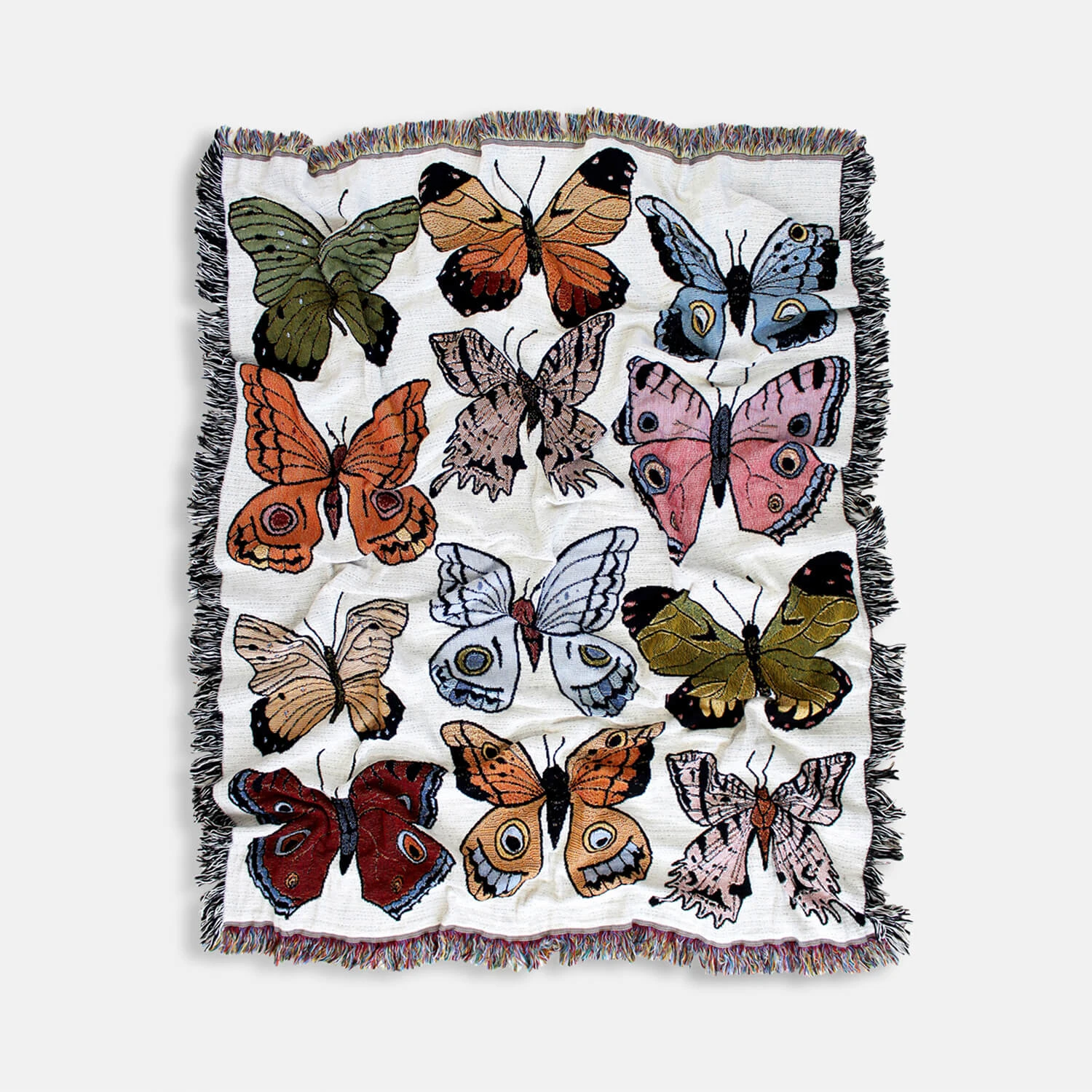 Flutter Woven Throw Blanket Flutter Woven Throw Blanket -Best Homeware Shop Butterflies IMG 6948 Edit