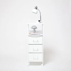 Sutton Charging 3-Drawer Cart On Wheels -Best Homeware Shop ChargingCart Sutton ClearHandle 009 8e66903e 066d 43d4 a649 344159be8d3f