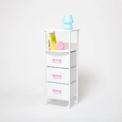 Sutton Charging 3-Drawer Cart On Wheels -Best Homeware Shop ChargingCart Sutton PinkHandle 088 dfab2bbd d7b7 463c 91e1 5d2fc238d666