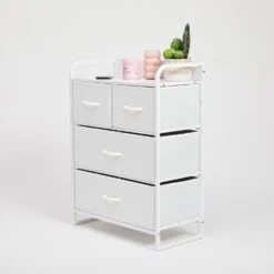 Campbell Charging 4-Drawer Storage Unit -Best Homeware Shop Charging 4Drawer Storage Unit White White 034 1