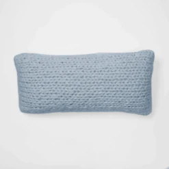 Emme Chunky Knit Lumbar Pillow Cover -Best Homeware Shop ChunkyKnitLumbar