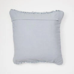 Emme Chunky Knit Square Pillow Cover -Best Homeware Shop Chunky Knit Square Pillow Cover Blue 008