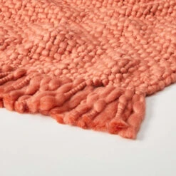 Emme Chunky Knit Throw Blanket -Best Homeware Shop Chunky Knit Throw Terracotta 007