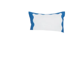 Bubble Border Comforter And Sham Set -Best Homeware Shop Comforter BubbleBorder TXL Blue VIS 0072SHAM