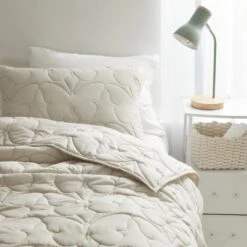 Margo Embroidered Butterfly Quilt And Sham Set -Best Homeware Shop Comforter MargoButterfly TXL 010