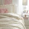 Isabel Ruffle Floral Comforter And Sham Set