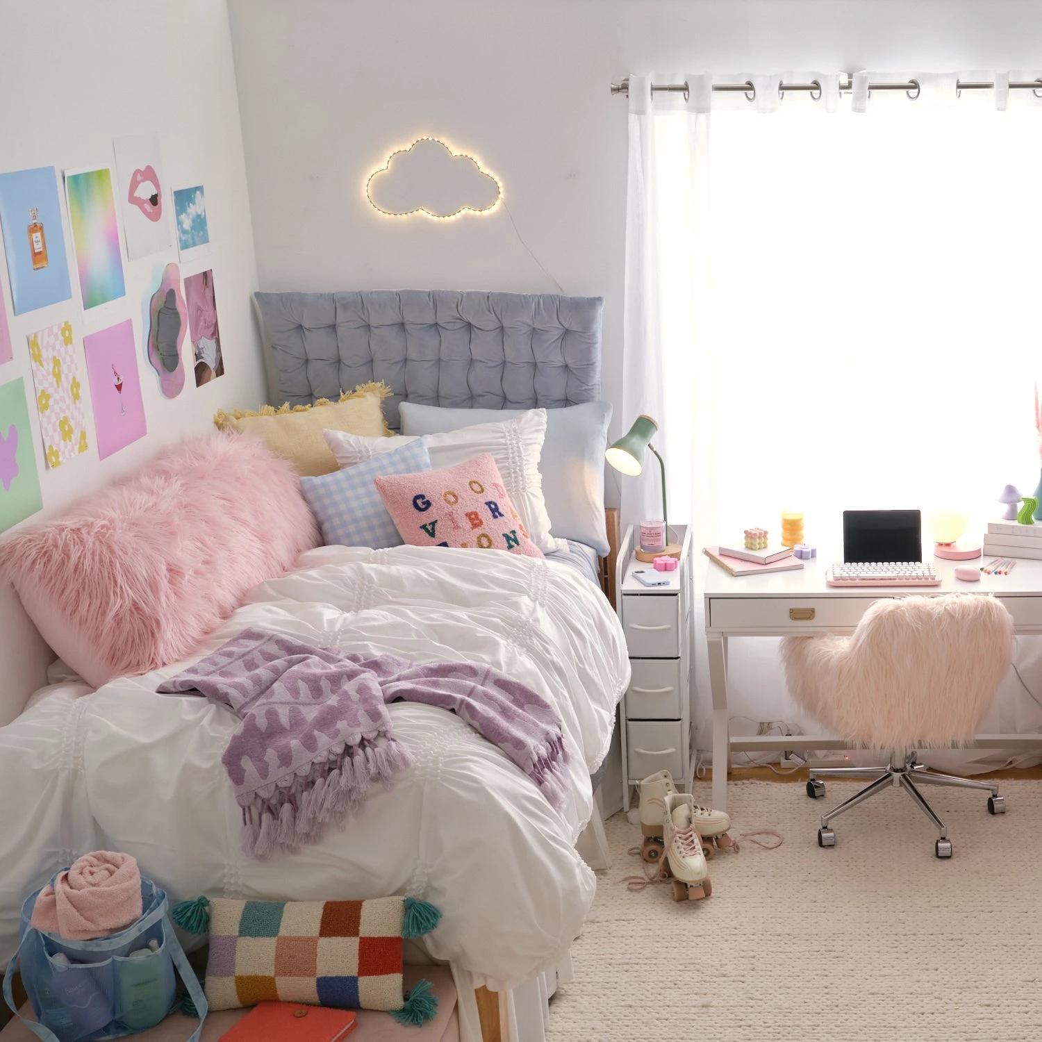 Melody Tufted Cushioned Headboard Melody Tufted Cushioned Headboard -Best Homeware Shop CopyofDanish Pastel 046copy2