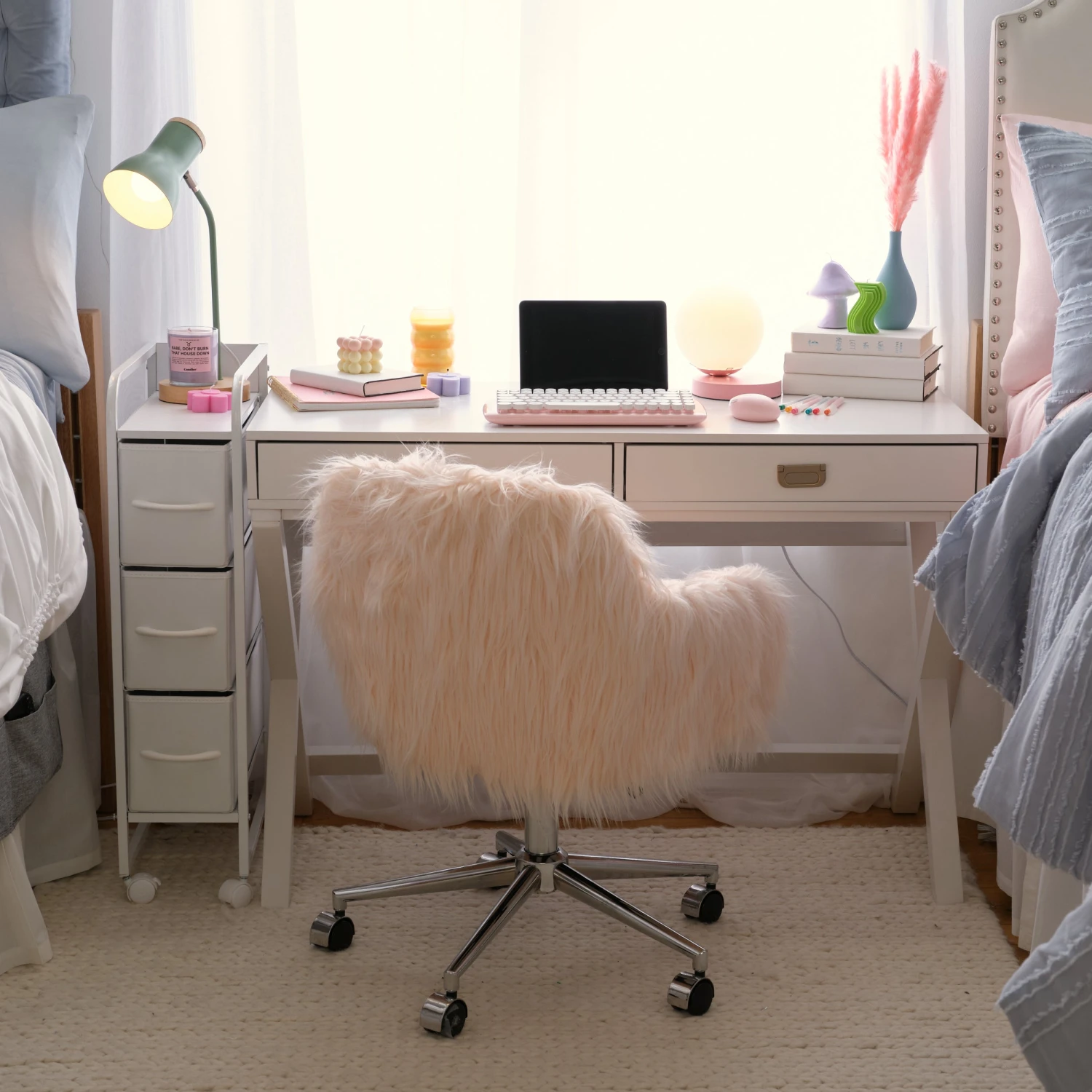 Reese Narrow 3-Drawer Cart on Wheels Reese Narrow 3-Drawer Cart On Wheels -Best Homeware Shop CopyofDanish Pastel 081 46f164fd e056 44c1 bf4c 8be216a35368