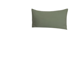 Devon Washed Cotton Duvet Cover And Sham Set -Best Homeware Shop Cotton Duvet OliveGreen VIS 002