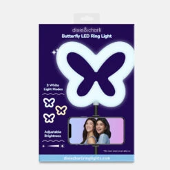 Dixie & Charli LED Butterfly Ring Light -Best Homeware Shop DC RLBT 6W PKG Back