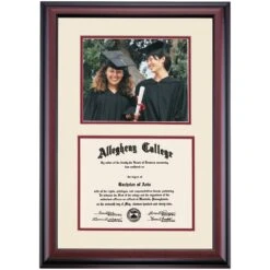 Allegheny Premier For 8x10 Photograph Diploma Frame