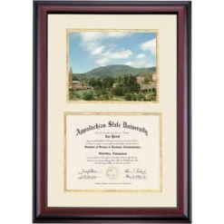 Appalachian State Premier Durham Park Diploma Frame