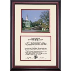 Buena Vista Premier Schaller Chapel Diploma Frame