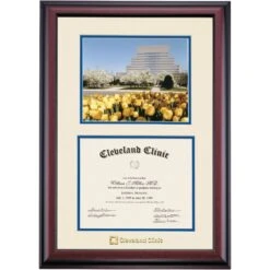 Cleveland Clinic Premier Crile Building Certificate Frame