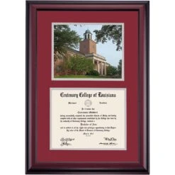 Centenary Louisiana Premier Magale Library Diploma Frame -Best Homeware Shop DSSHEFCCOPC4MEMLP