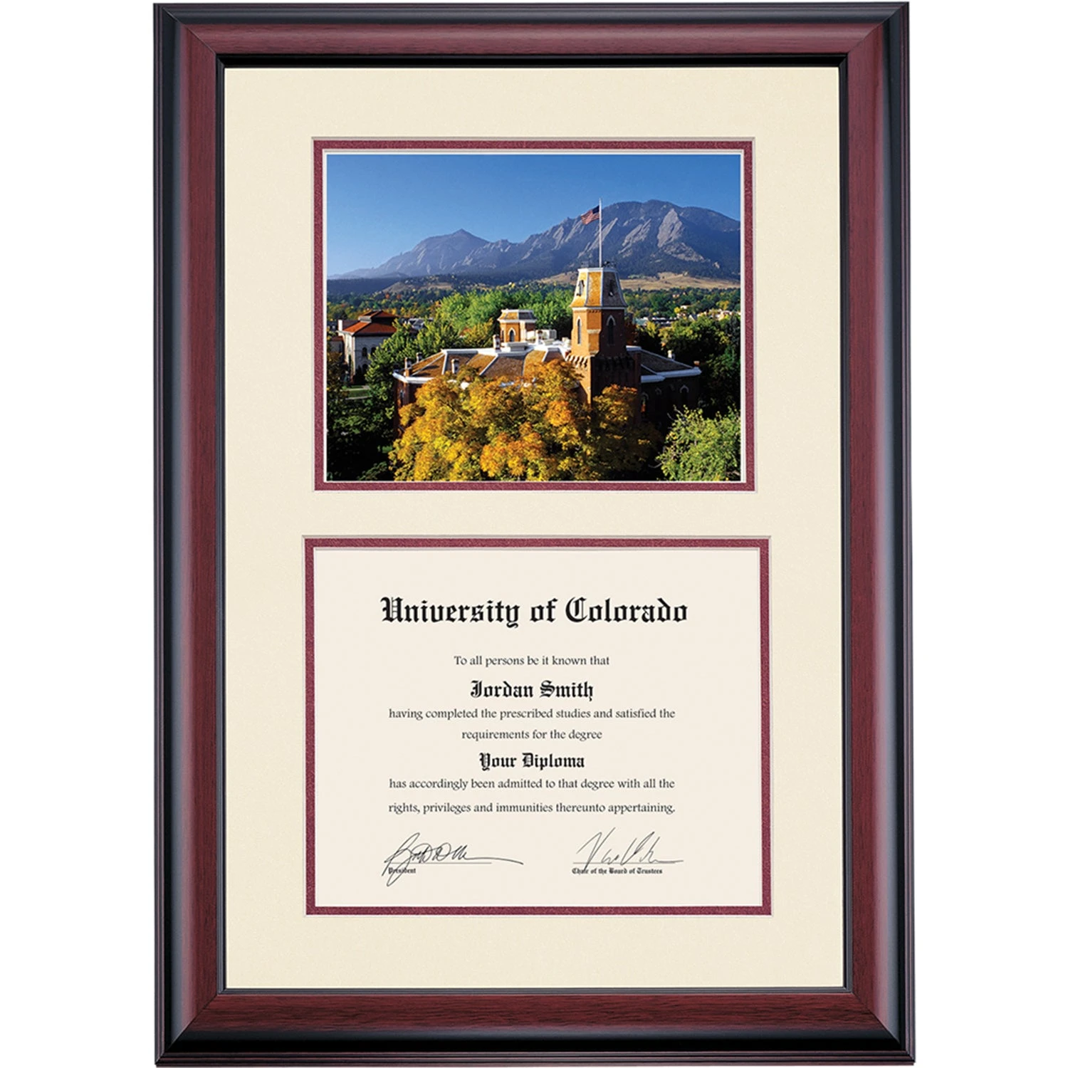 Colorado Premier Old Main Diploma Frame Colorado Premier Old Main Diploma Frame -Best Homeware Shop DSSHEFCOBPC4MCSO