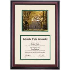 Colorado State Premier The Oval Diploma Frame -Best Homeware Shop DSSHEFCSUPC4HCTO
