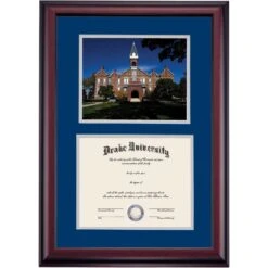 Drake Premier Old Main Diploma Frame -Best Homeware Shop DSSHEFDRKPC4NEDNO