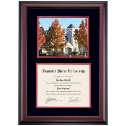 Franklin Pierce Premier Clifford Coles Hall Diploma Frame 3 Franklin Pierce Premier Clifford Coles Hall Diploma Frame -Best Homeware Shop DSSHEFFRPPC4BCFRH