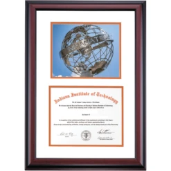 Indiana Tech Premier Globe Diploma Frame